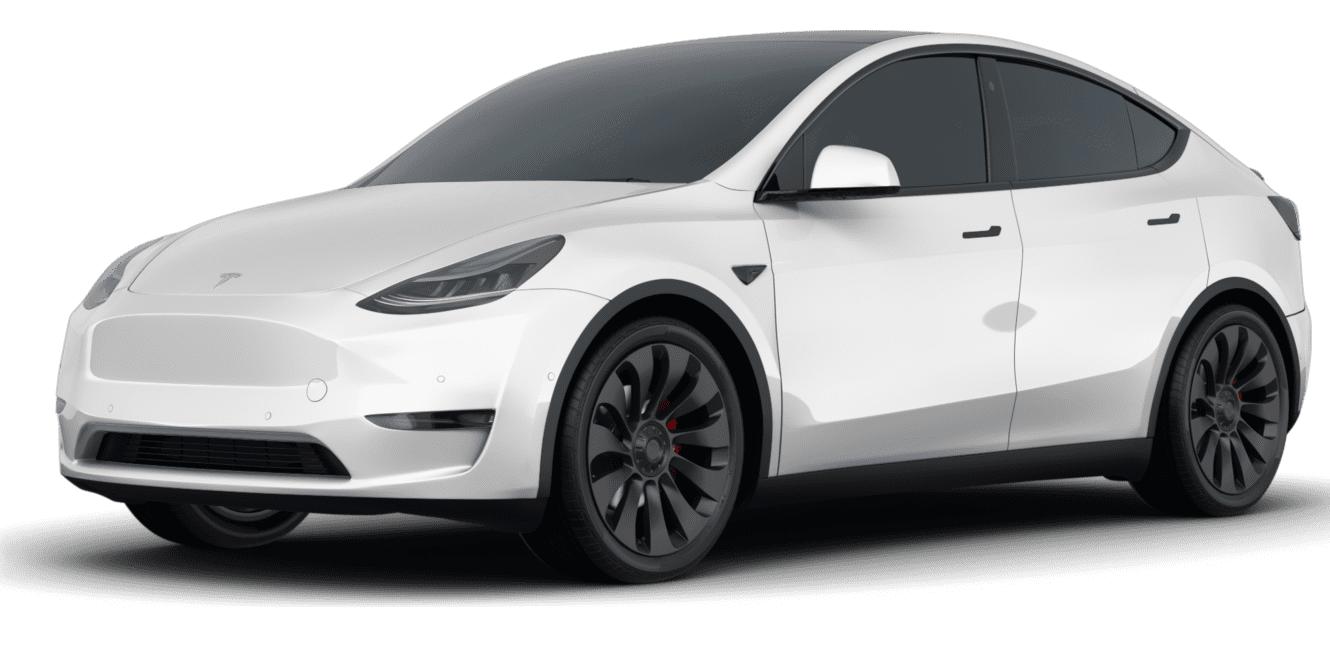 TESLA MODEL Y 2021 5YJYGDEF5MF251879 image